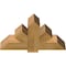 Ekena Millwork Kennewick Rough Sawn Timber Gable Bracket, Western Red Cedar, 36"W x 21"H x 6"D x 6"F, 14/12 Pitch GBW036X21X0606KEN00RWR - alternate 2
